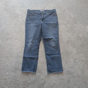 Levi Strauss Signature Gold Totally Shaping Straight Jeans, Size 16